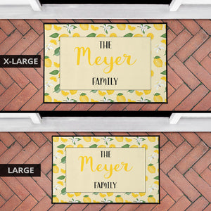 Lemon Pattern Meyer Door Mat