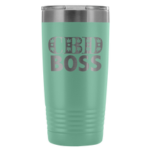 Load image into Gallery viewer, CBD Boss 20 Ounce Tumbler Coffee Mug Hot Or Cold With Lid
