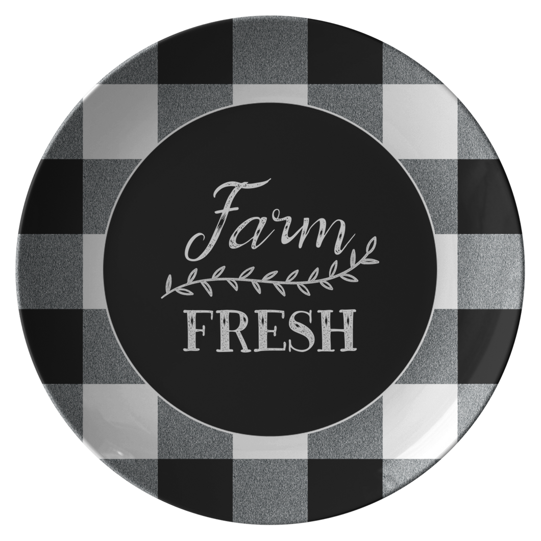 Farm Fresh Black and White Buffalo Check Farmhouse Style 10