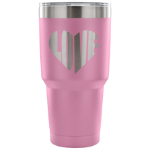 Load image into Gallery viewer, LOVE Heart Design Insulated Stainless Steel Coffee Mug Vacuum Tumbler Powder Coated With Laser Etched Design
