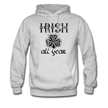 Load image into Gallery viewer, Irish All Year Unisex Hoodie - ash 
