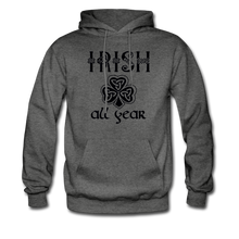 Load image into Gallery viewer, Irish All Year Unisex Hoodie - charcoal gray
