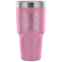 Load image into Gallery viewer, XOXO Tic Tac Toe Insulated Vacuum Tumbler 30 oz
